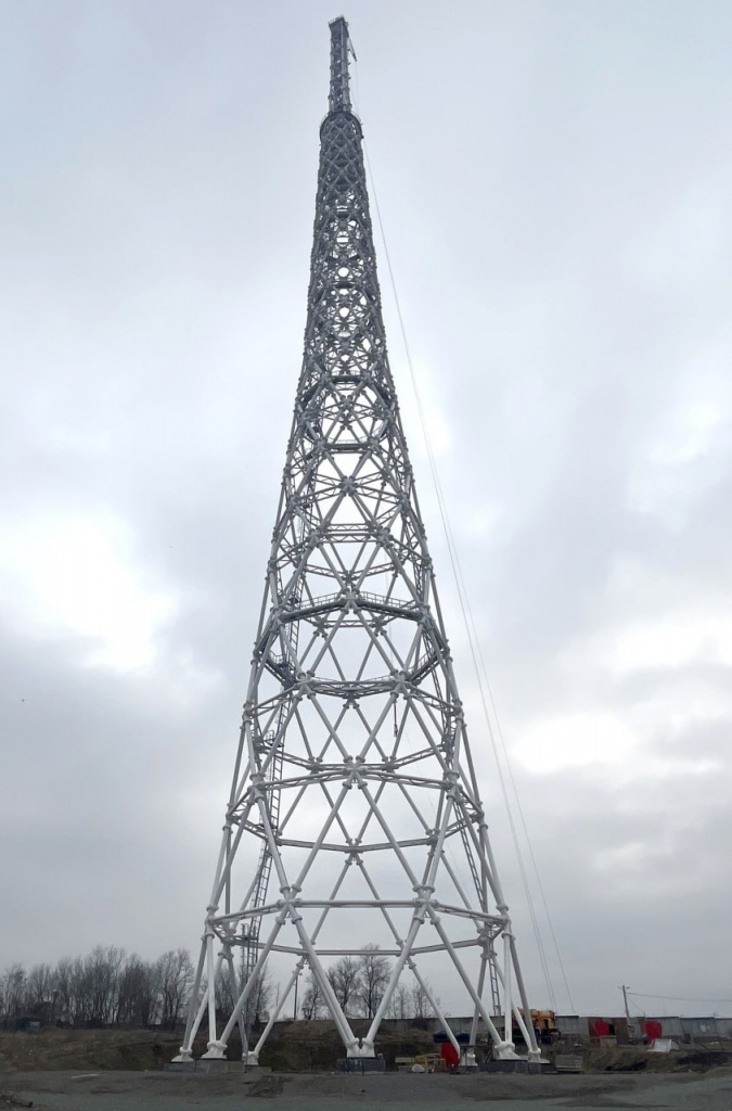НИЦ «Строительство» завершил НТС радиотелевизионной башни во Владикавказе